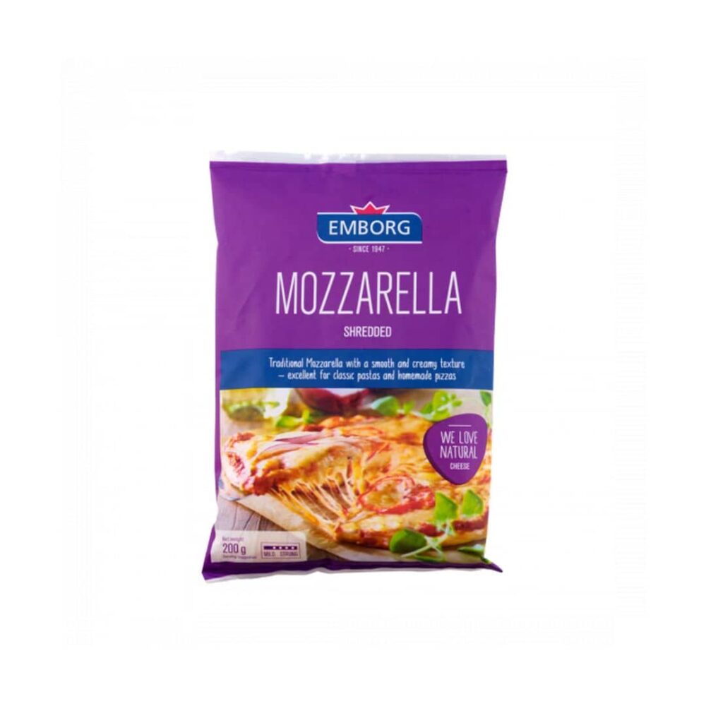 Mozzarella Shredded 200g First Emporium & Supermarket (Branch)