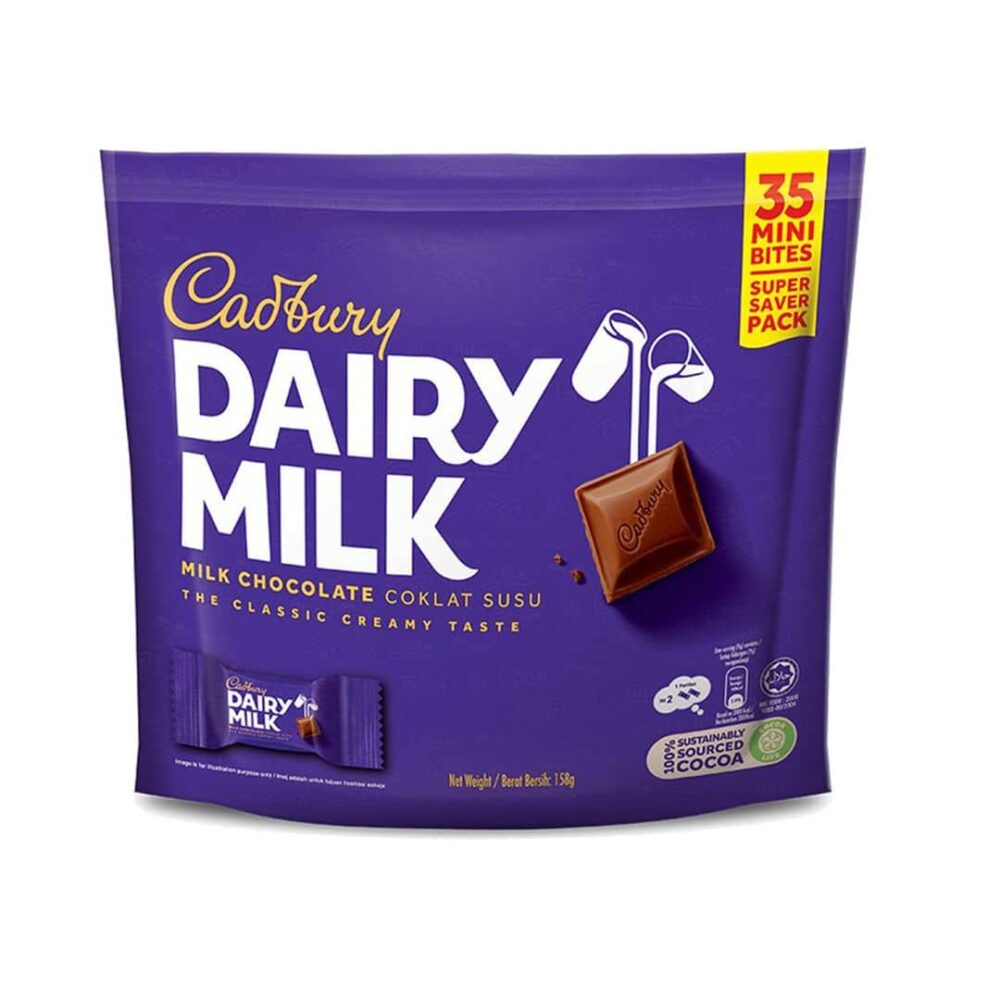 Cadbury Dairy Milk Mini Bars Milk Chocolate 158g First Emporium & Supermarket (Branch)