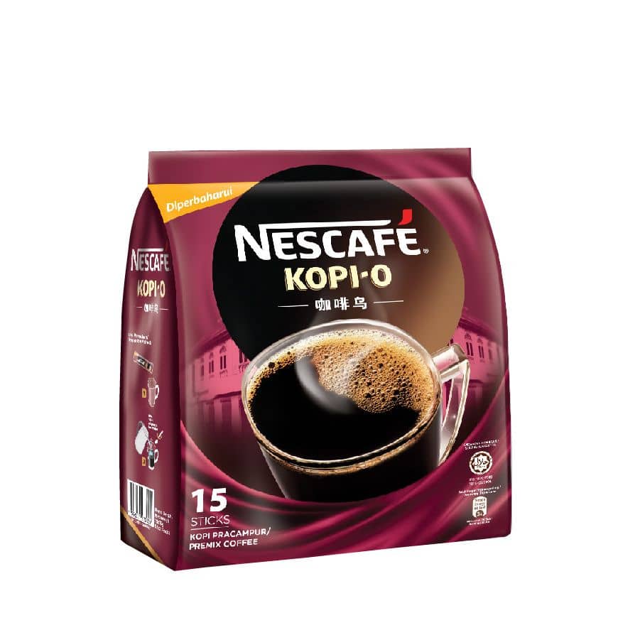 Nescafe KopiO Premix Coffee 15 sticks 240g First Emporium