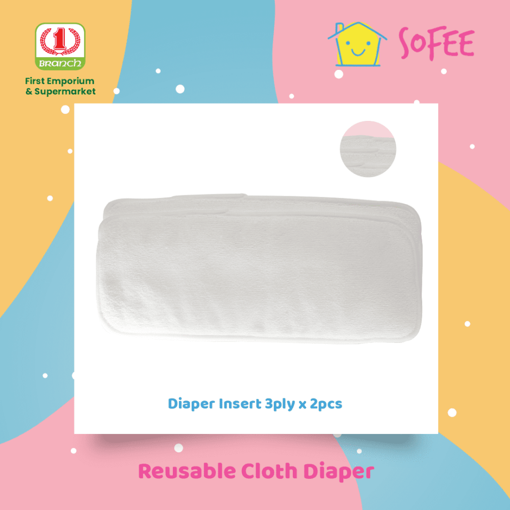 Sofee Reusable Cloth Diaper - Pinky Dot