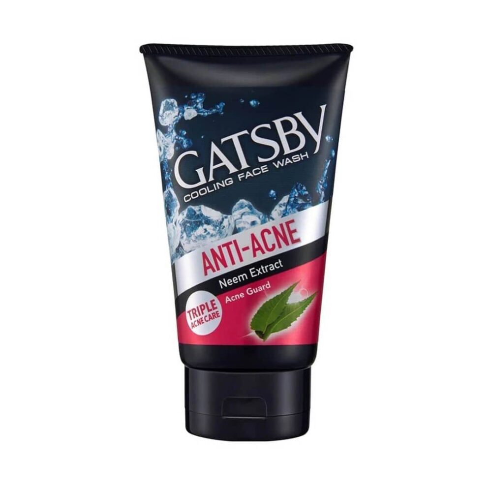 Gatsby Cooling Face Wash Anti-Acne Neem Extract 50g