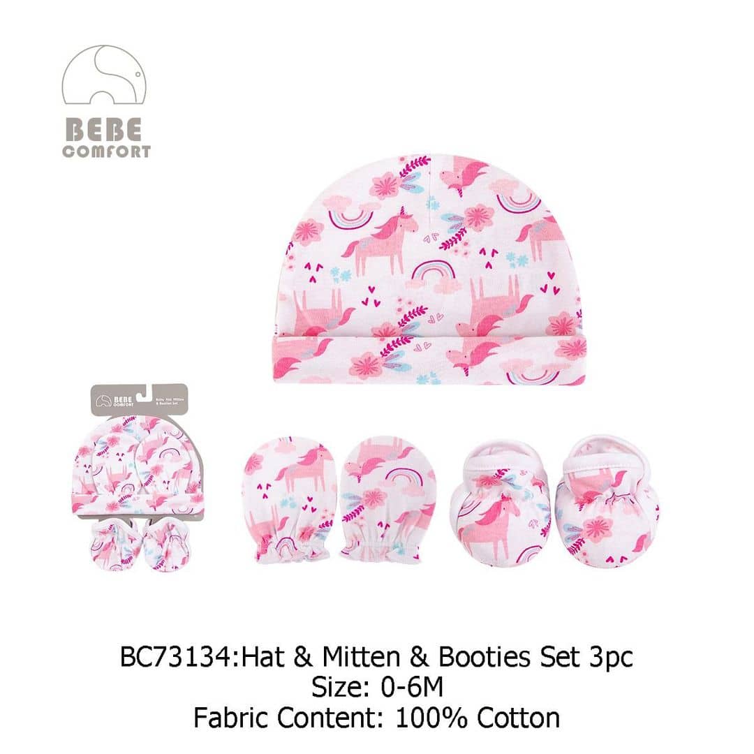 Bebe Comfort BC73134 Baby Mitten and Bootie Set 3pcs