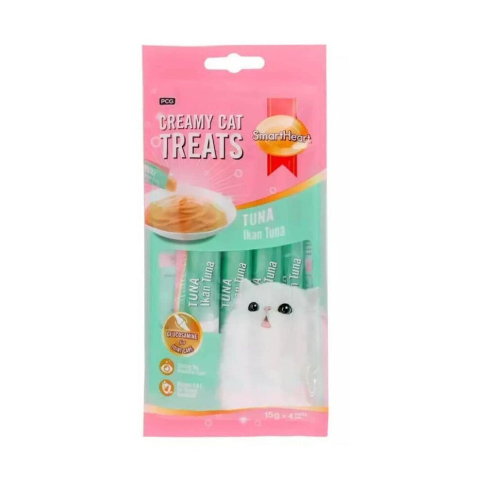 Smart Heart Creamy Cat Treats Tuna 4sx15g