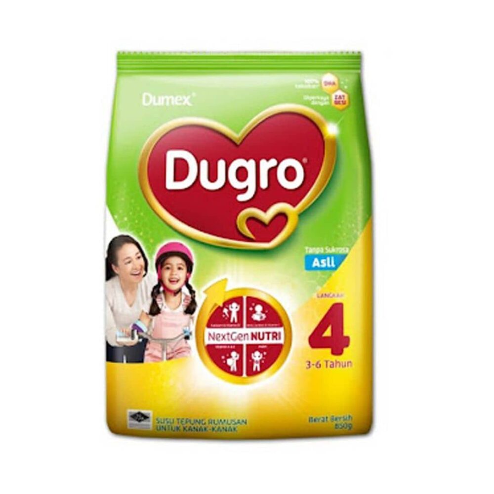 Dumex Dugro Infant Milk Powder Original Fourth Step 3-6yrs 550g