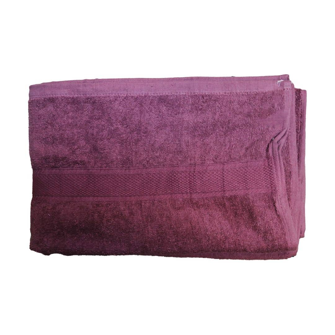 Bath Towel P3542 Dark Pink