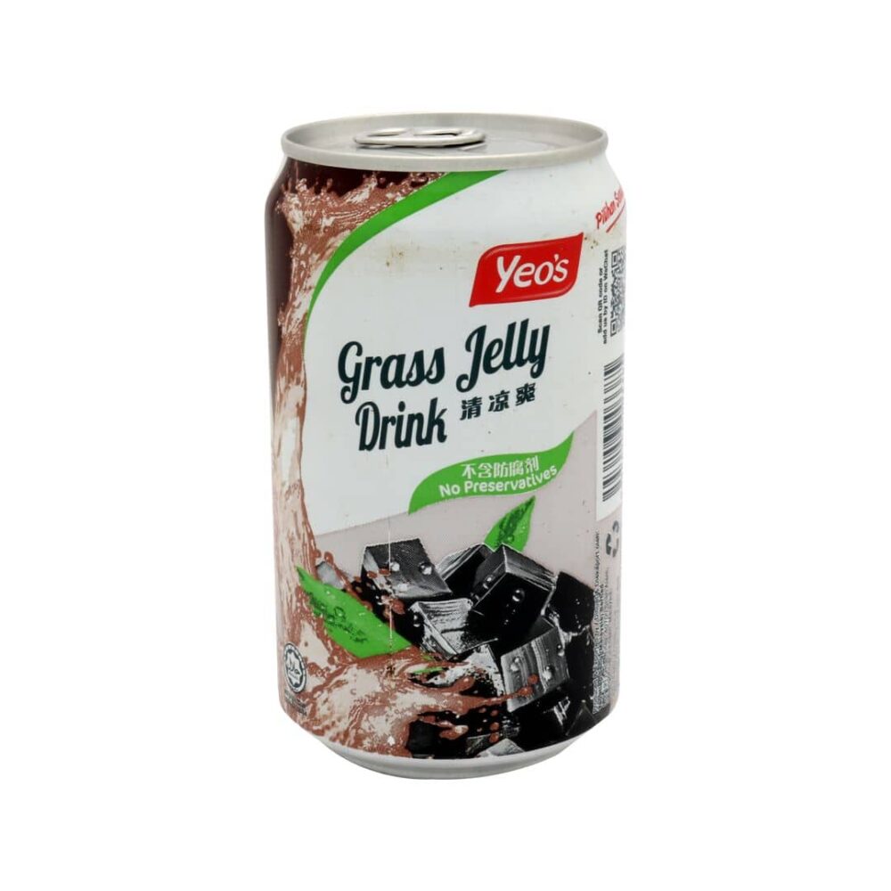Yeos Grass Jelly Can 300ml