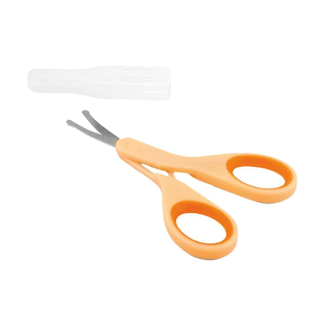 Chicco New Baby Nail Scissors Orange