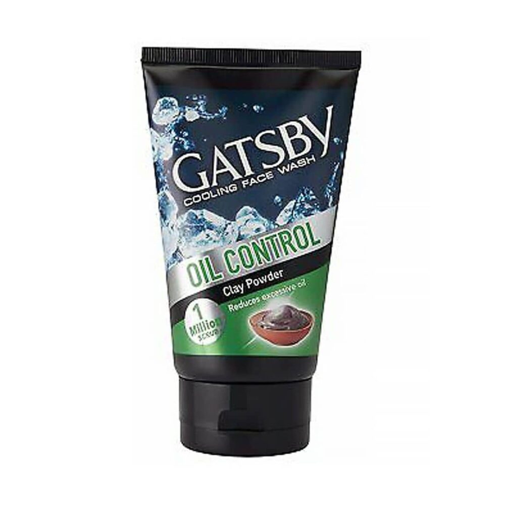 Gatsby Cooling Face Wash Oil Control Clay Powder 50g