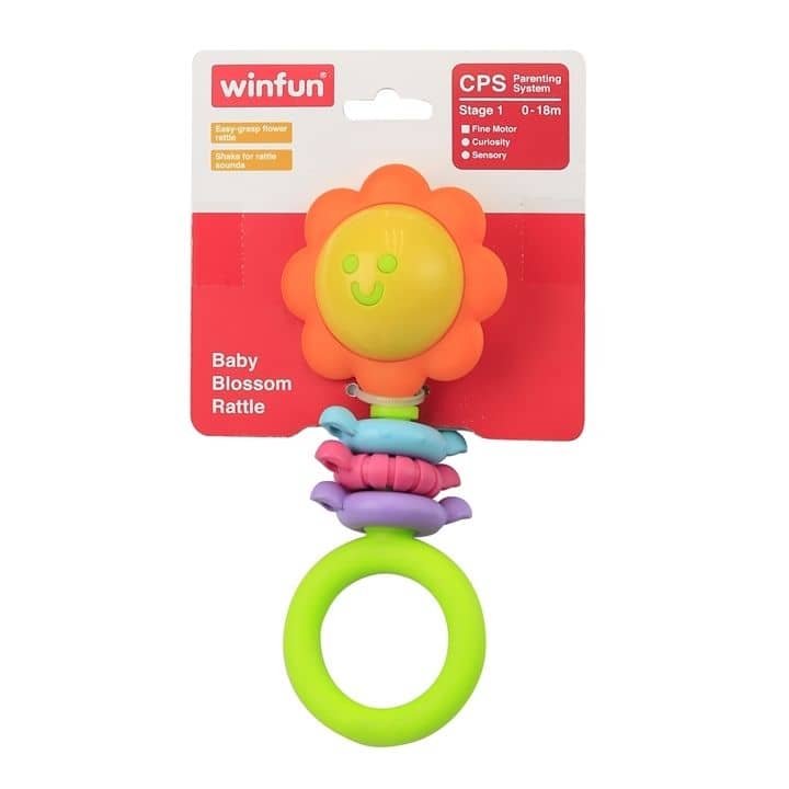 WinFun Baby Blossom Rattle