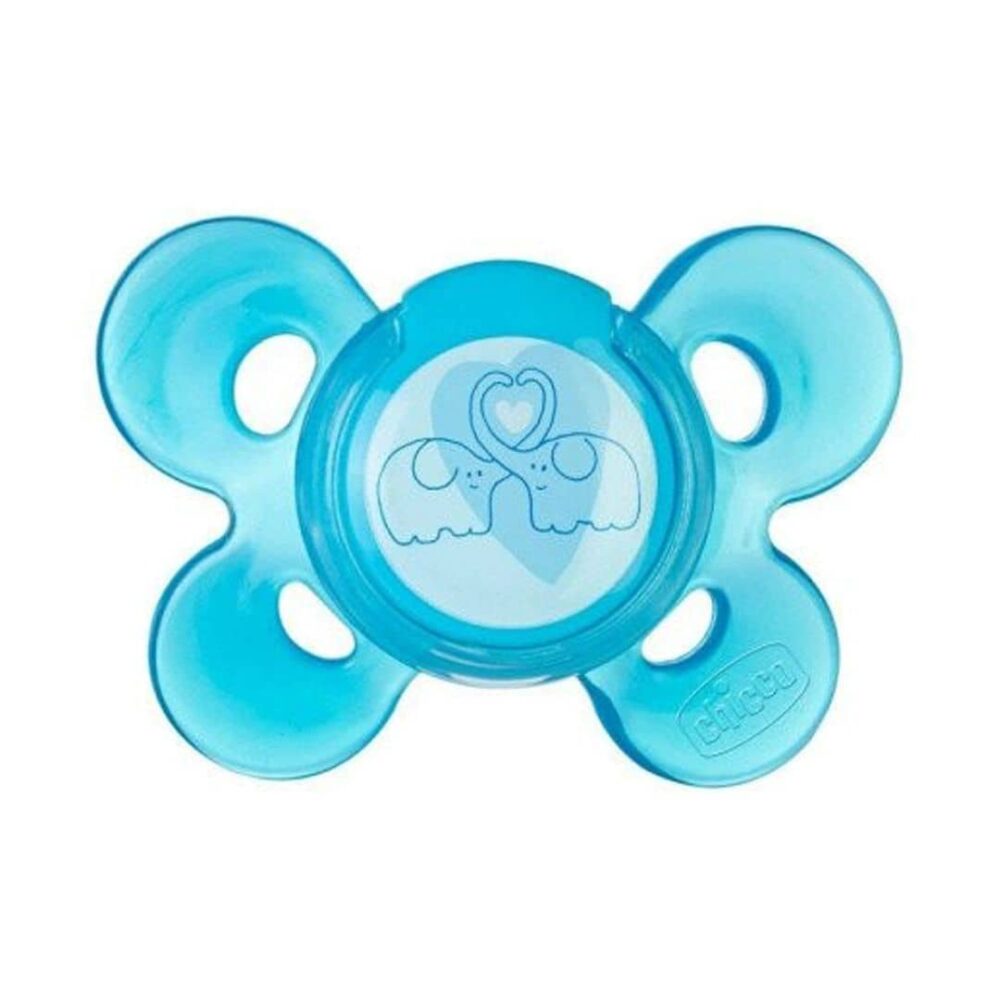 Chicco Soother Physio Comfort Silicone Blue C 6-12M 1s