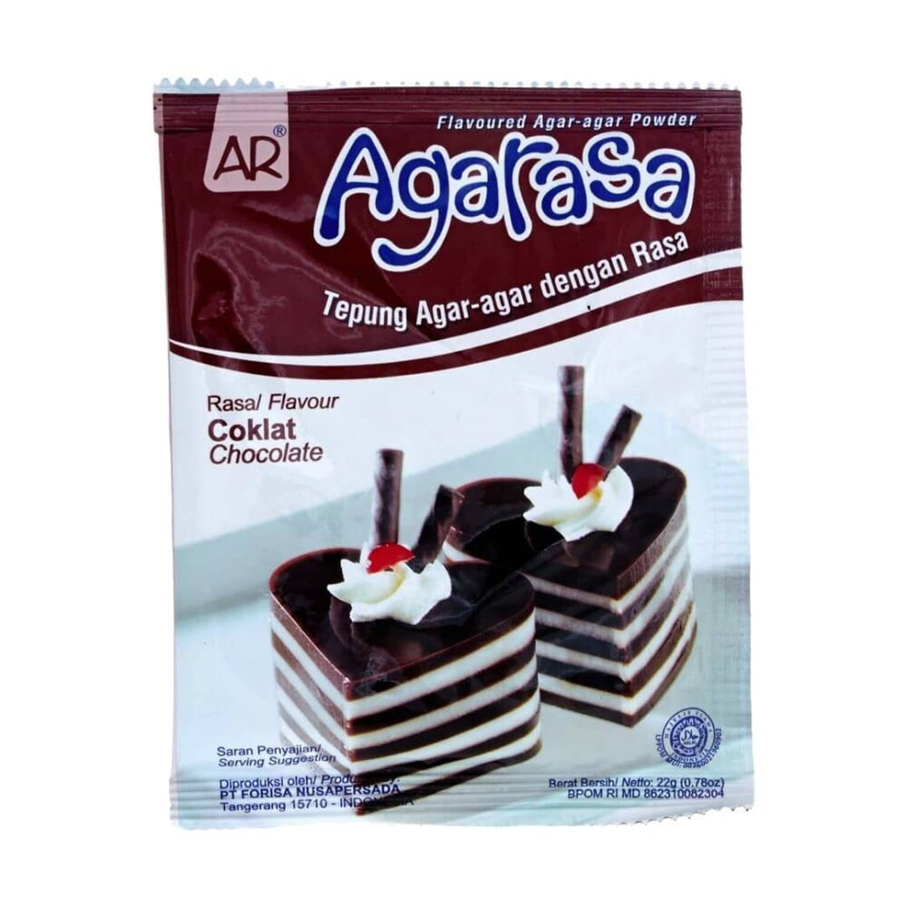 Nutrijell Agarasa Flavoured Agar-agar Powder Chocolate 10g