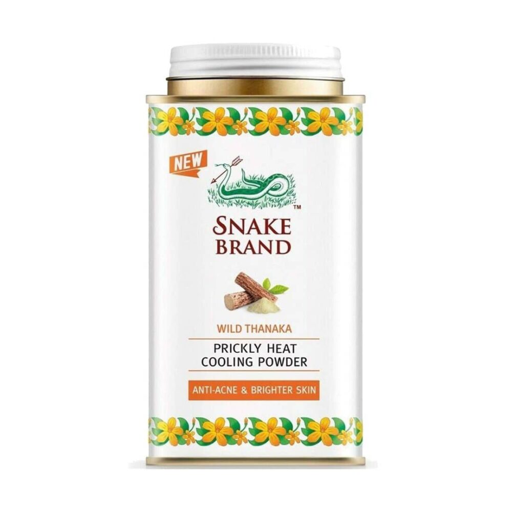 Snake Brand Prickly Heat Original Cooling Powder Classic 280g – First ...