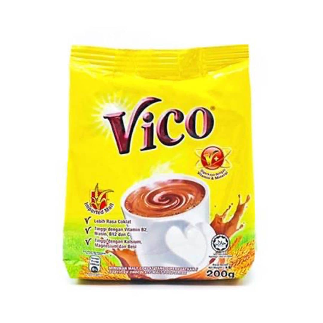 Vico Chocolate Malt Milk Powder Pouch 200g