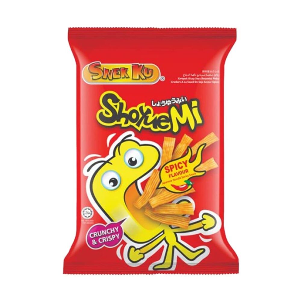 Snek Ku Shoyue Mi Spicy Flavoured Snack
