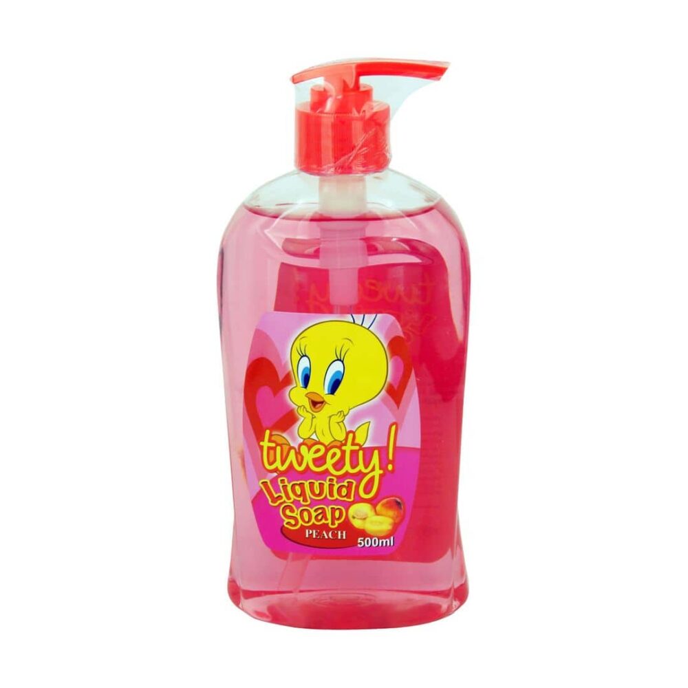 Tweety Liquid Hand Soap, Peach