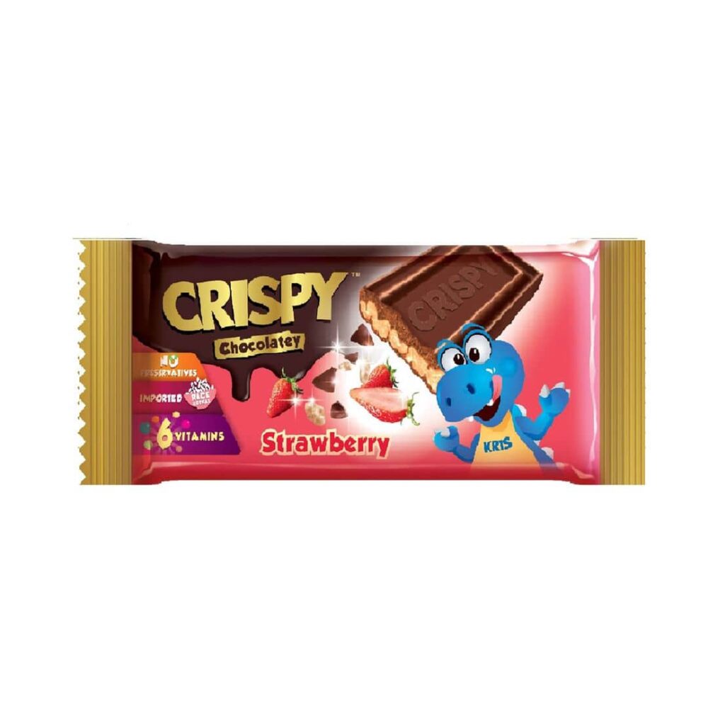 Crispy Chocolatey Bar Strawberry Flavor 35g