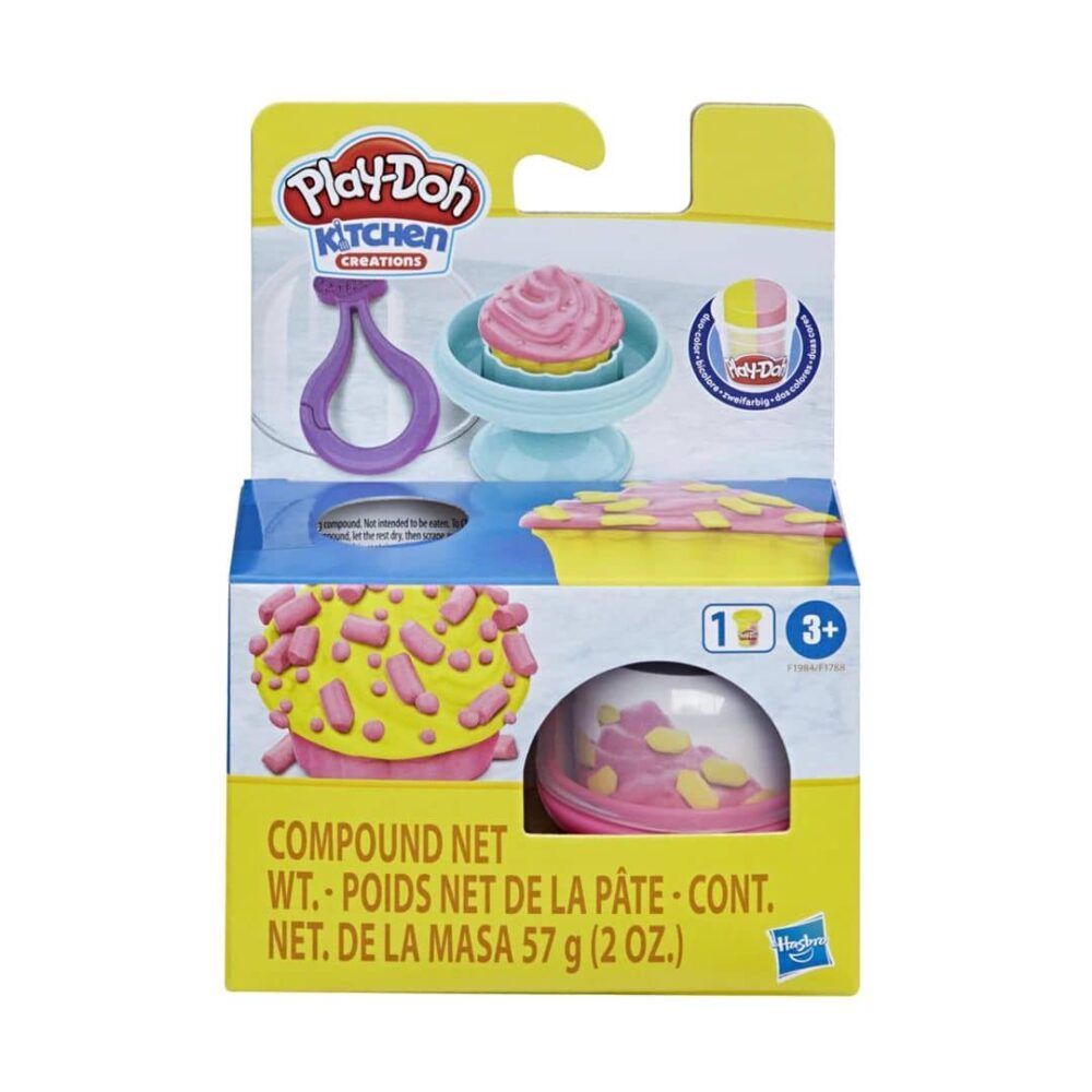Play-Doh Kitchen Creations Cupcakes (Pink & Yellow)