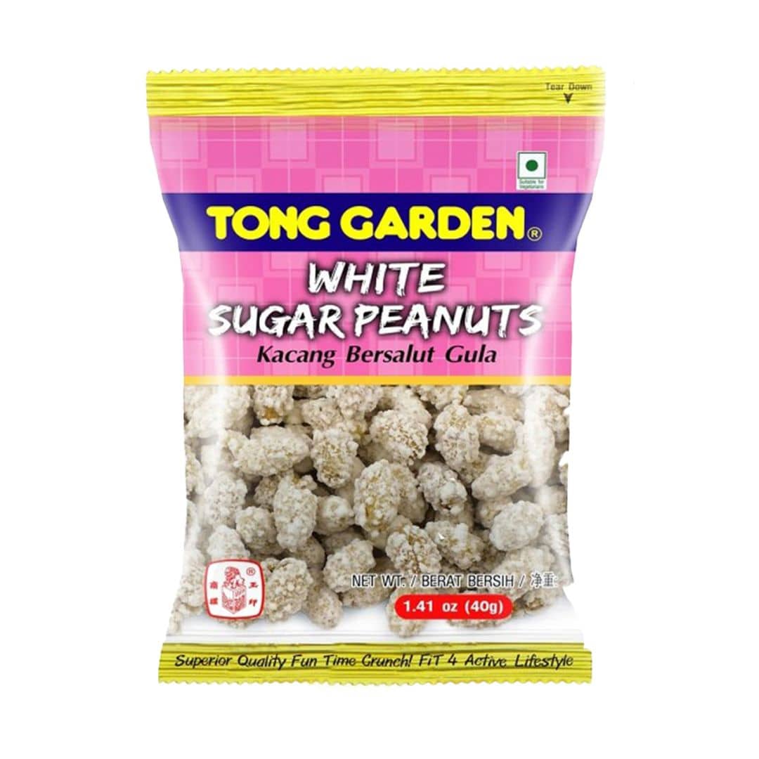 Tong Garden White Sugar Peanuts 40g