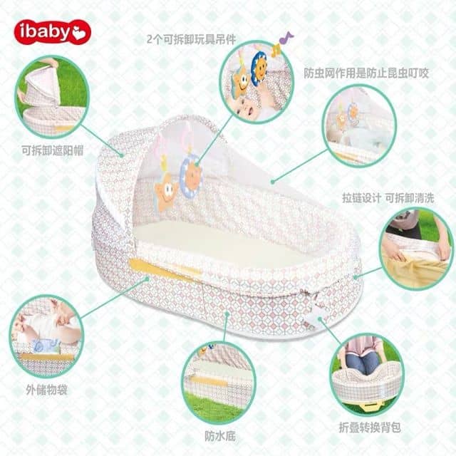 Baby Bed Travel Bassinet 66523A