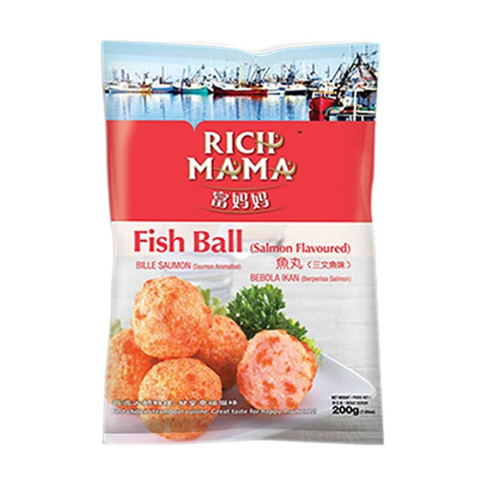 Rich Mama Fish Ball Salmon Flavour 200g