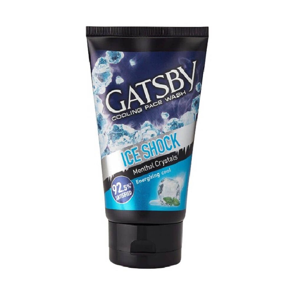 Gatsby Cooling Face Wash Ice Freeze menthol Crystal 50g