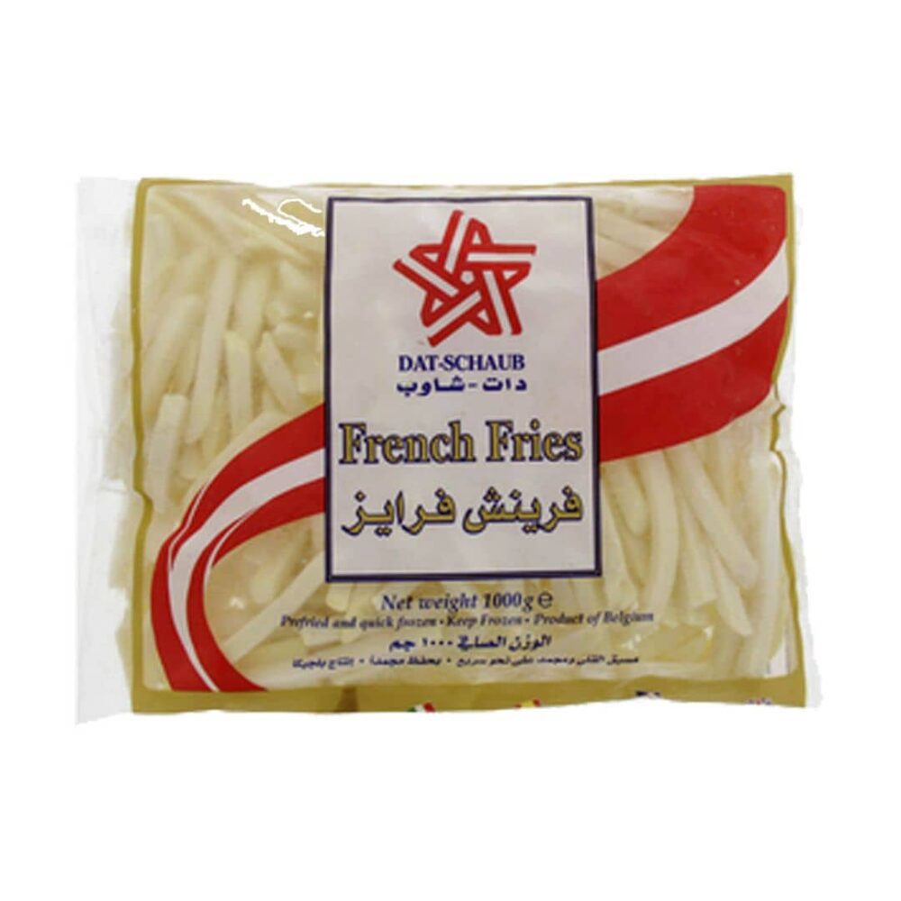 Dat Schaub Straight Cut French Fries 1kg