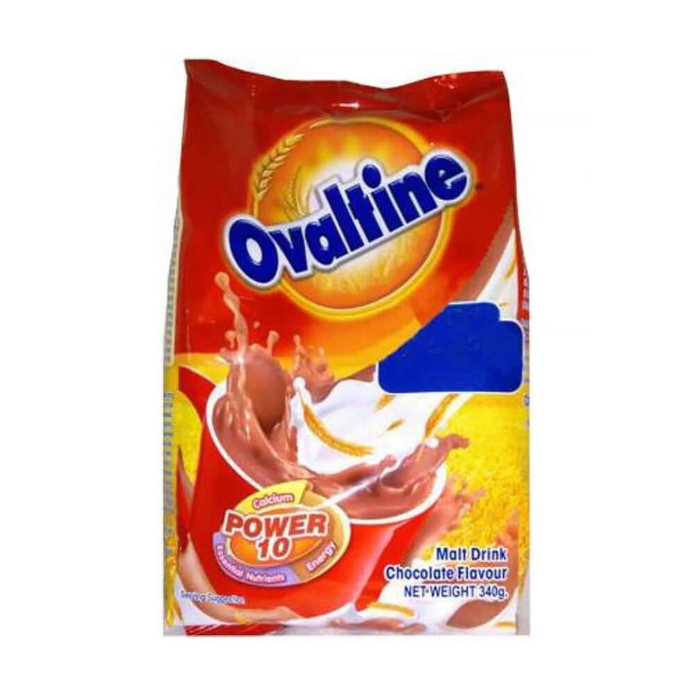 Ovaltine Chocolate Malt Drink Powder Pouch 340g
