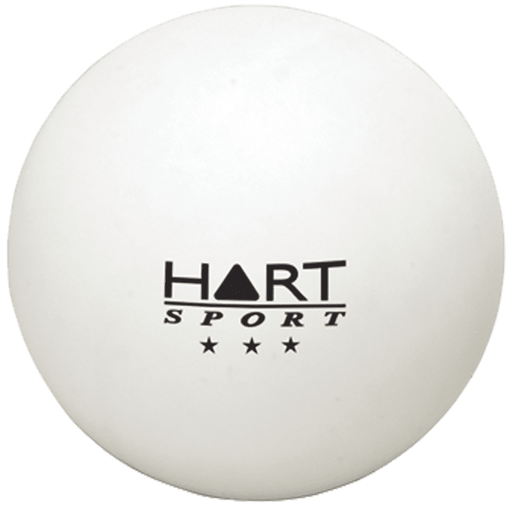 HART 3 Star Table Tennis Balls 21-047-O (White)