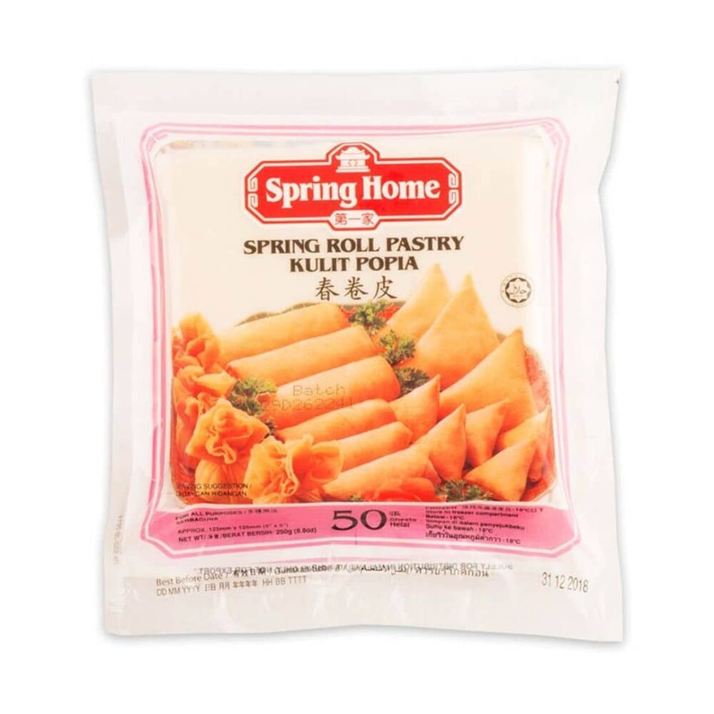Spring Home Spring Roll Pastry 5x5 250g