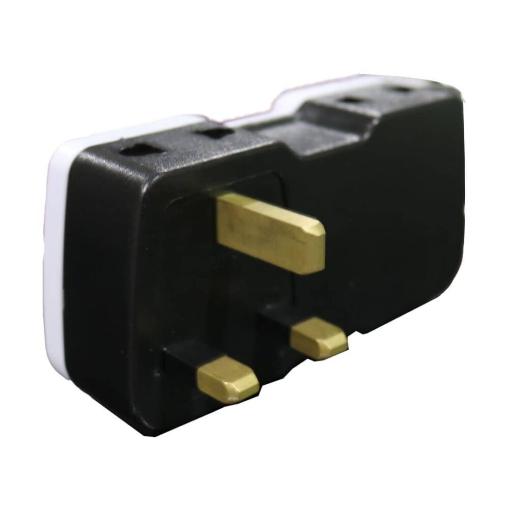 Type G (3 pin) to Type A, C, G 4-way Adaptor with Switch