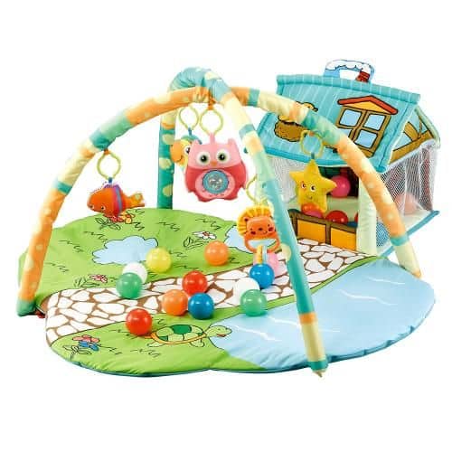 Happy Space Activity Play Gym JL625-2A (5-in-1 Crawling House)