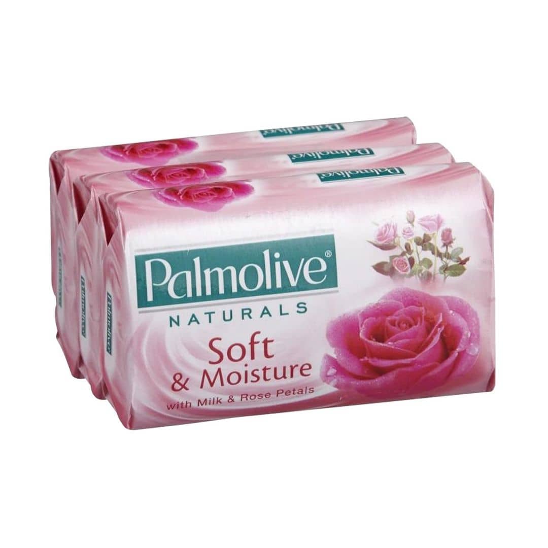 Palmolive Soap Milk & Rose 3x90g