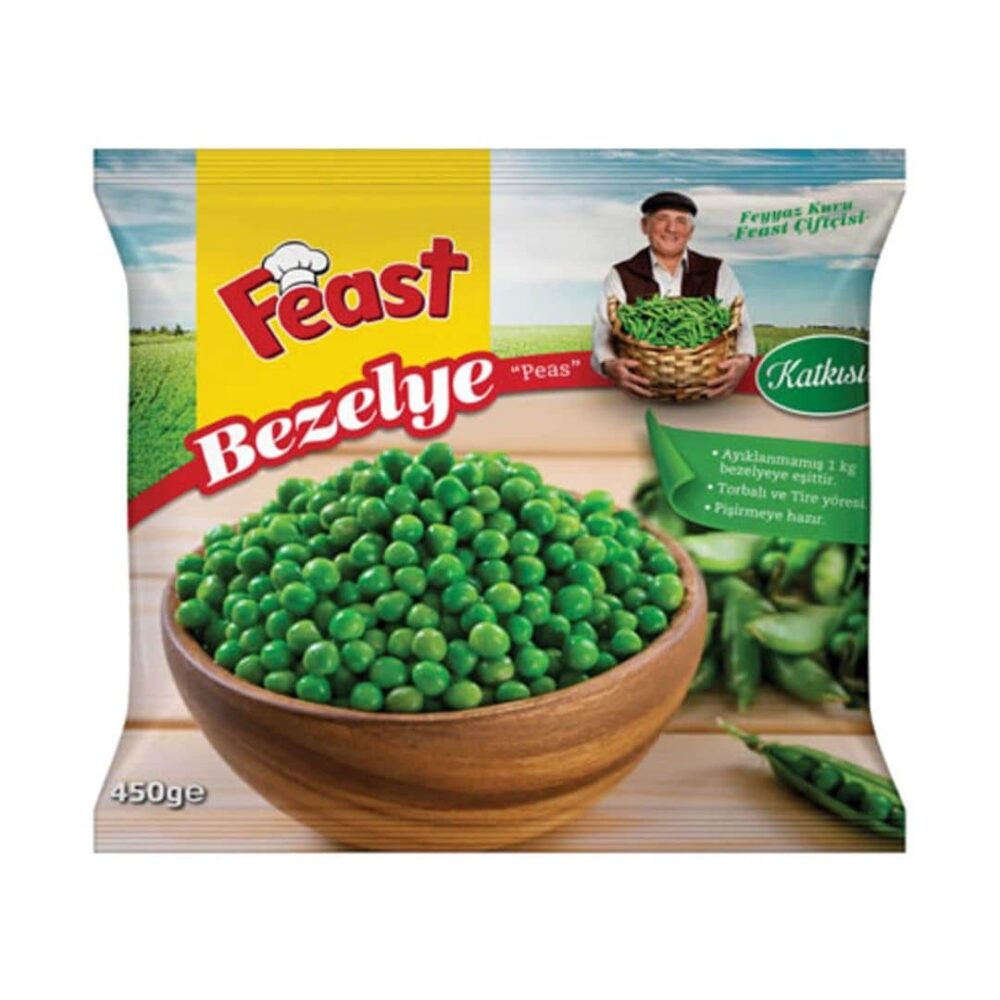 Feast Organic Bezeleye Organic Peas 450g