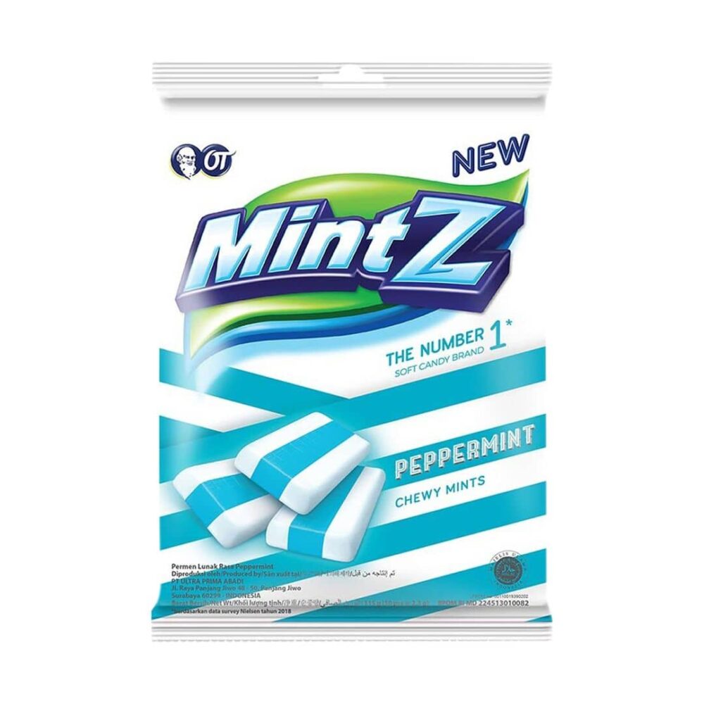 Mintz Peppermint Chewy Mints 115g
