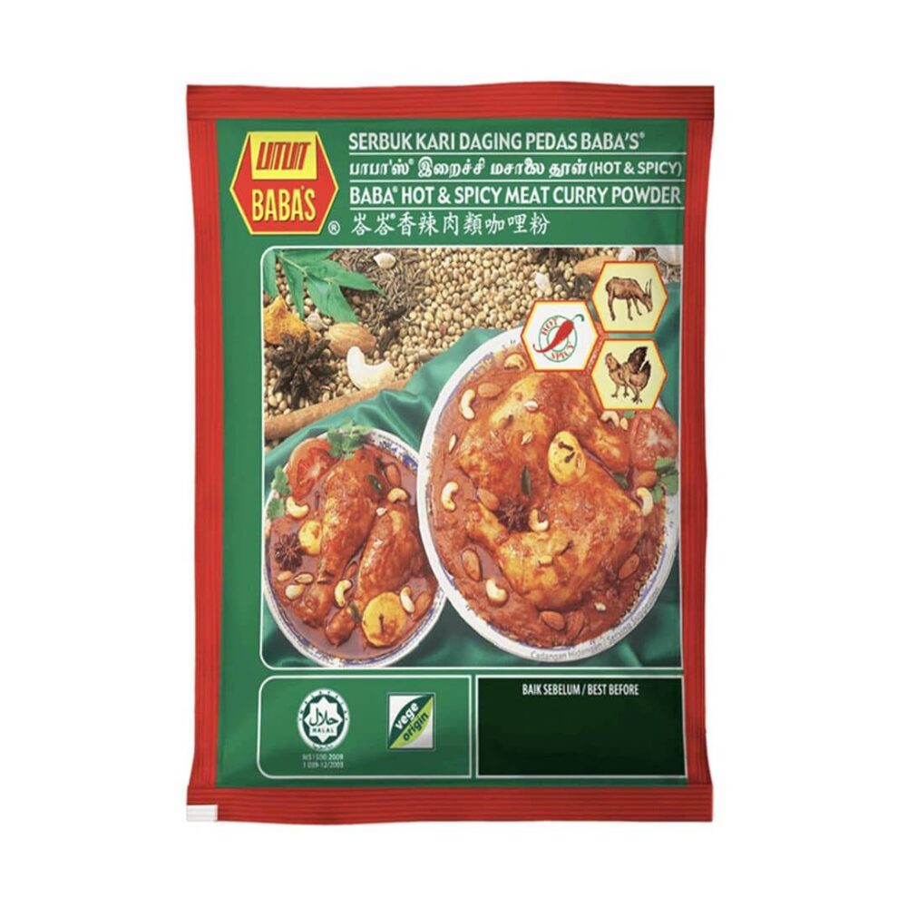 Baba Meat Hot & Spicy Powder 125g