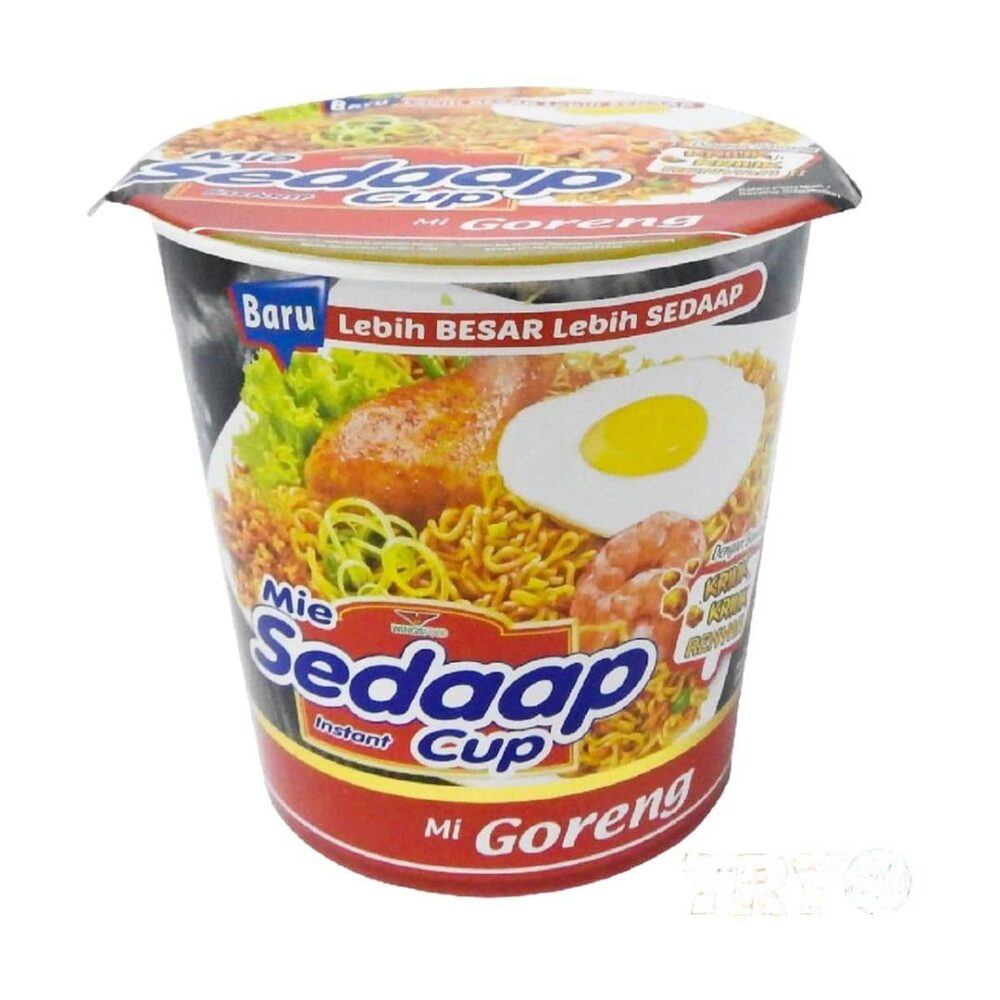 Mie Sedaap Instant Cup Noodle Medium Mi Goreng 85g