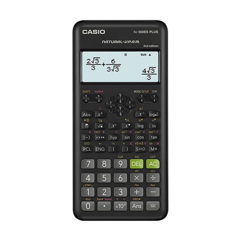 Casio Natural-V.P.A.M. fx-350ES PLUS 2nd edition Scientific Calculator