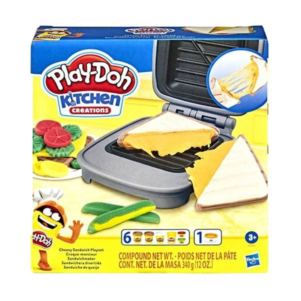 play doh cheesy sandwich playset