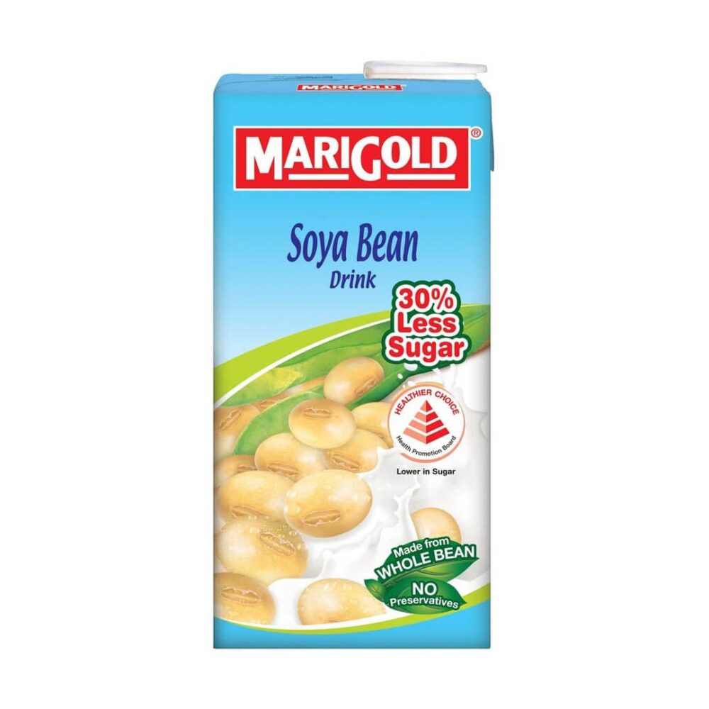 Marigold Soya Bean Drink 30% Less Sugar 1l