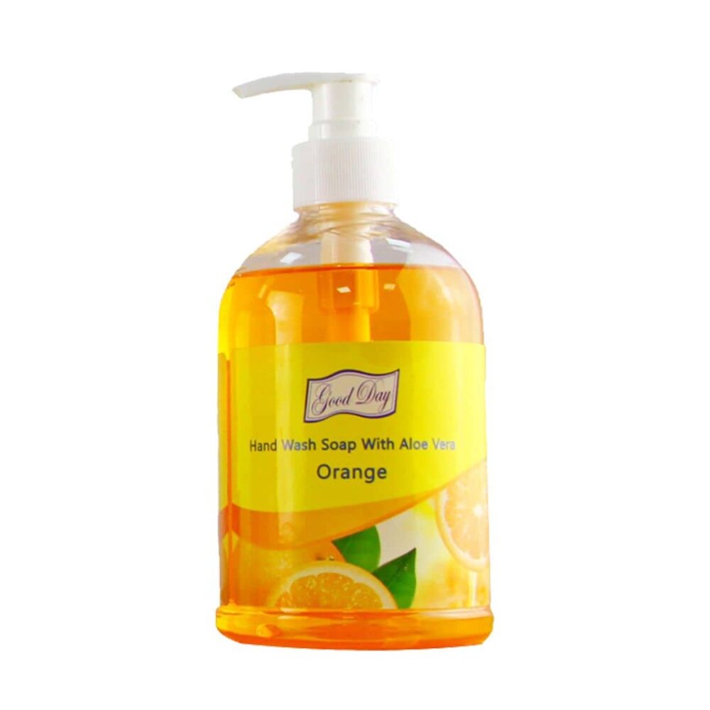 Good Day Hand Wash Soap With Aloe Vera Orange 500ml