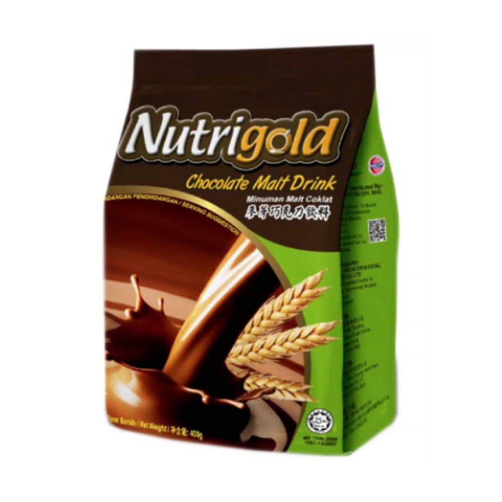 Nutrigold Chocolate Malt Drink Powder 400g