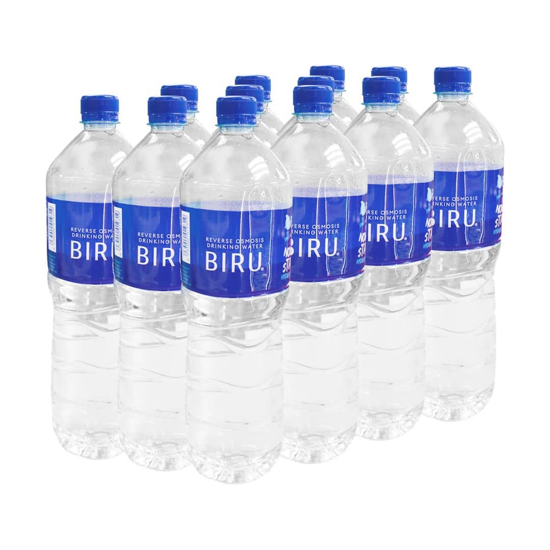 Biru Reverse Osmosis Drinking Water 12*1.5l