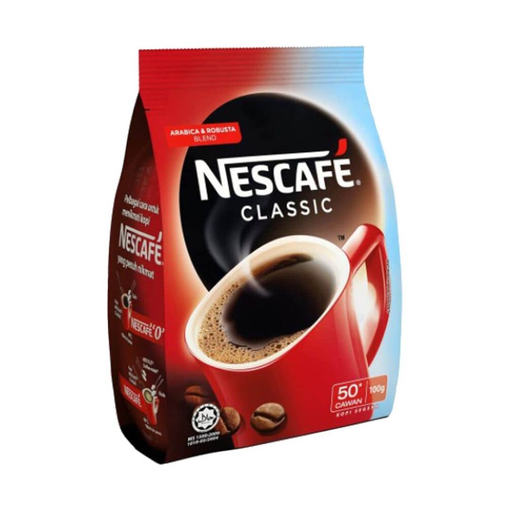 Nescafe Classic Arabica Robusta Refill 100g – First Emporium ...