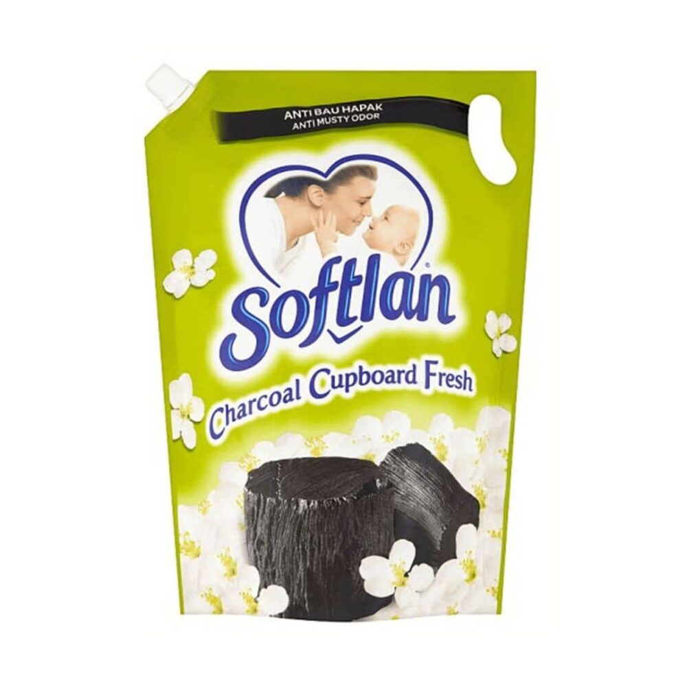 Softlan Re-Fill Charcoal Fresh Fabric Conditioner 1.4L