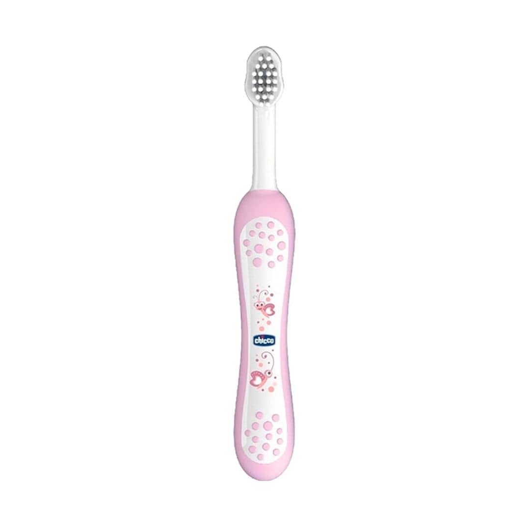 Chicco Pink Toothbrush 6-36M