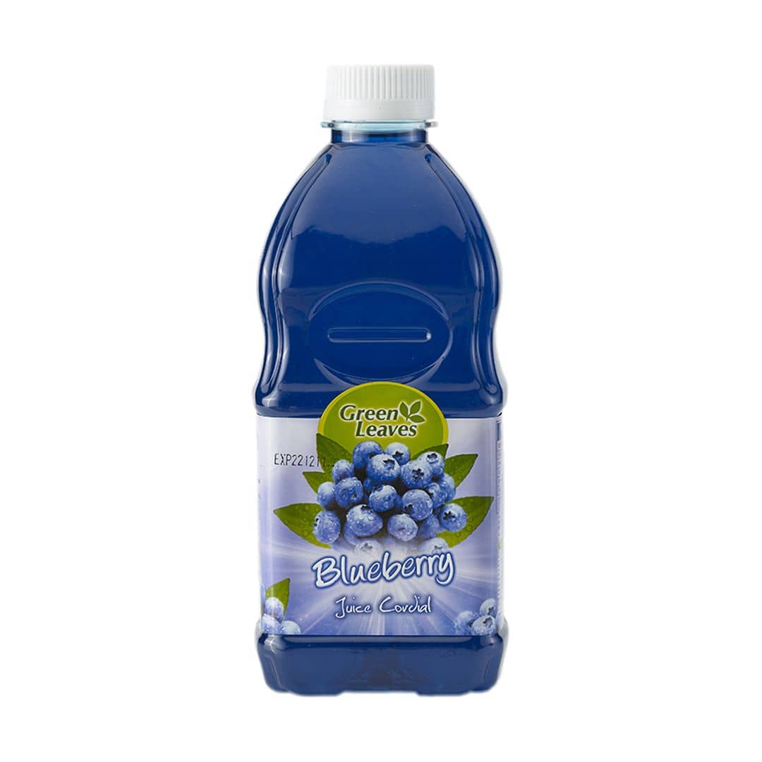 Green Leaves Blueberry Juice Cordial 1L