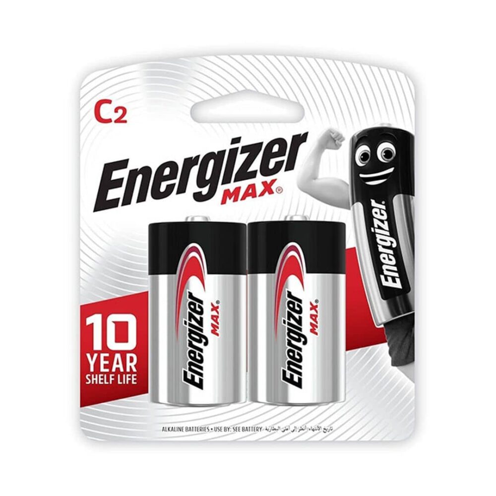 Energizer Max C Batteries 2s