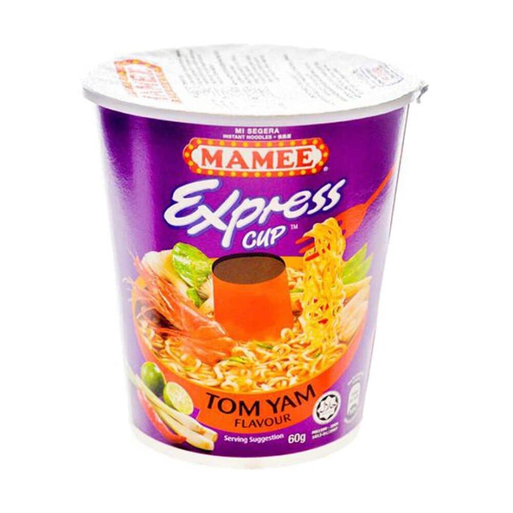 Mamee Express Instant Cup Noodle Medium Tom Yam 68g