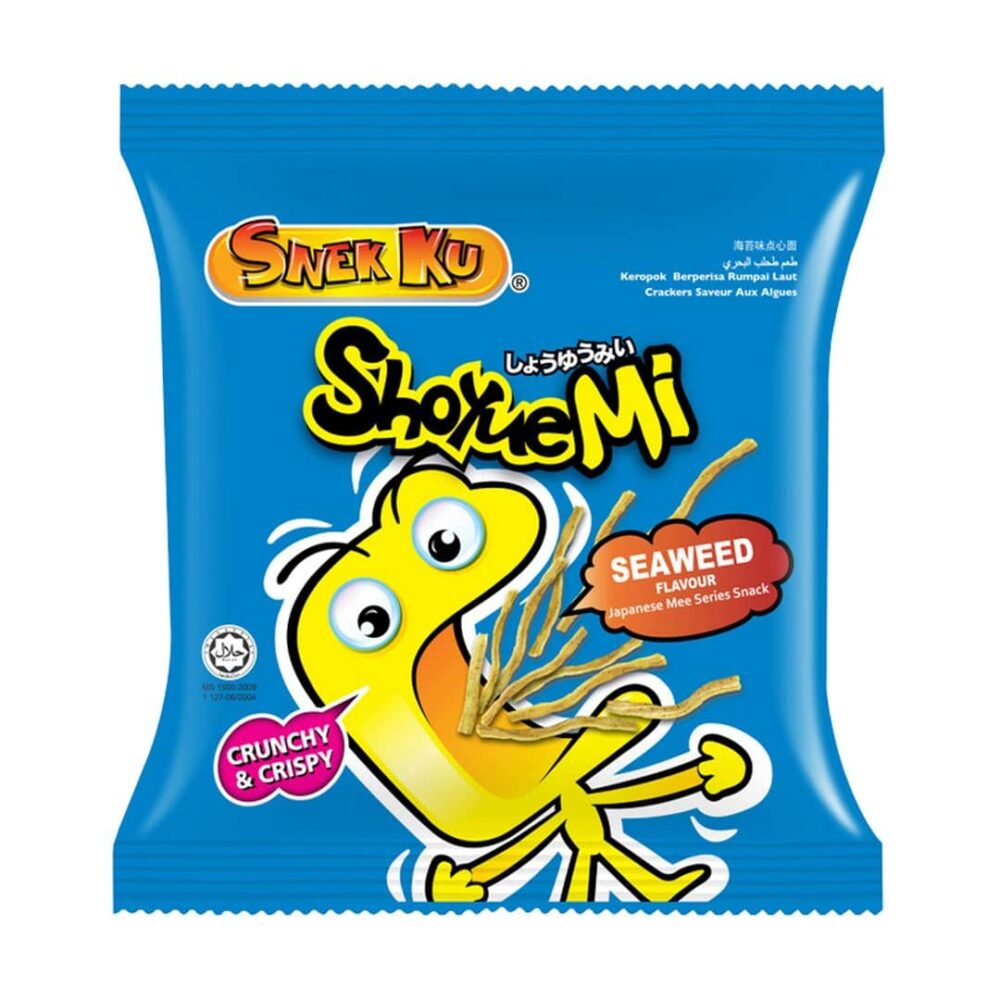 Snek Ku Shoyue Mi Seaweed Flavoured Snack