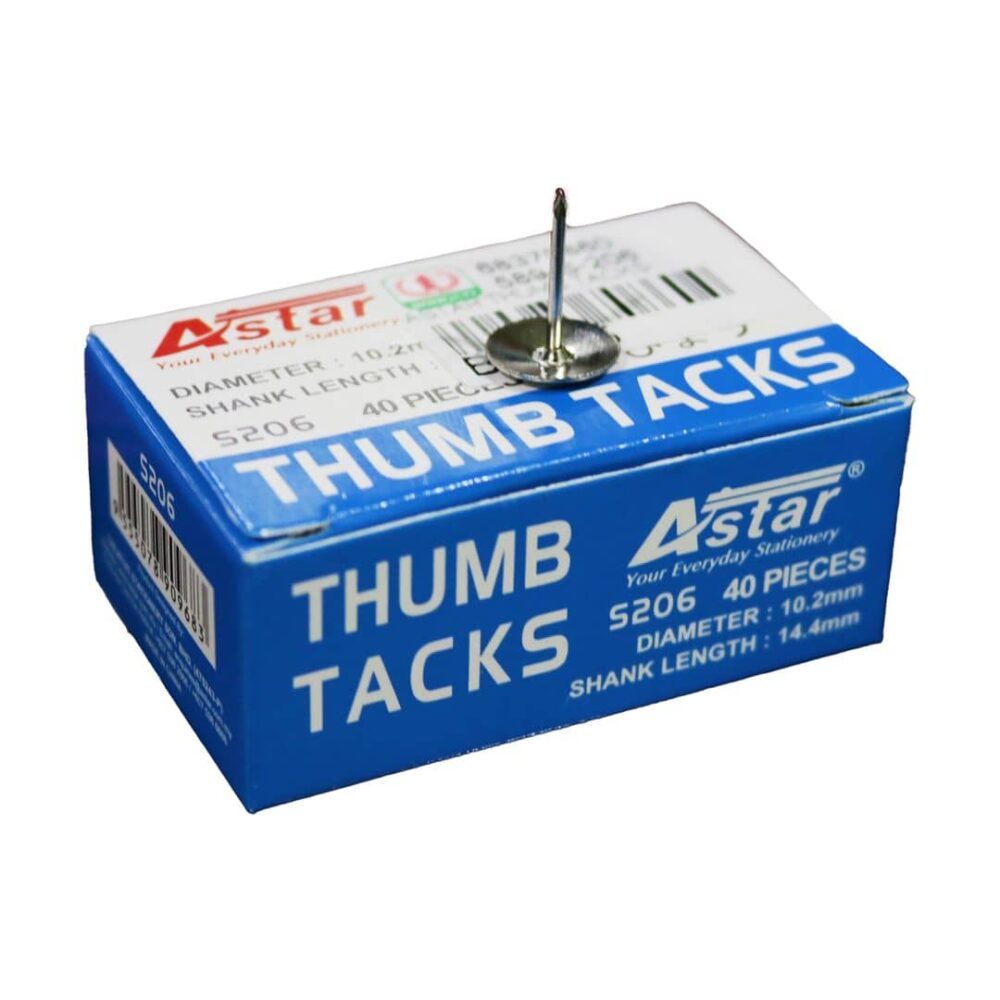 Astar Thumb Tacks S206 40pcs